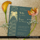 Search for green and gold wedding invitations Marble