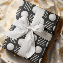Search for black holiday wrapping paper Birthday
