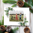 Search for simple elegant christmas cards Botanical