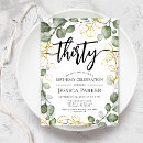 Search for wreath birthday invitations Greenery