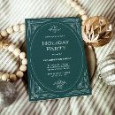 Search for art deco christmas invitations Vintage