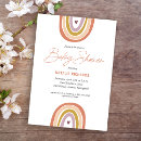 Search for rainbow baby shower invitations Modern
