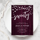 Search for maroon birthday invitations Rustic birthday party