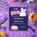 Search for blue pumpkin invitations Little boo