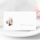 Search for butterflies place cards Wildflowers