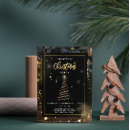 Search for abstract christmas invitations Gold