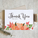 Search for pumpkin thank you cards Baby shower