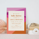 Search for geometric baby shower invitations Modern