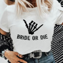 Search for bride tshirts black and white