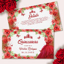 Search for quinceanera enclosure cards Mis quince anos