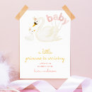 Search for princess baby shower posters Gold glitter