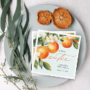 Search for clementine napkins Botanical