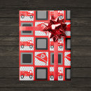Search for red brick wrapping paper Party