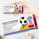 Search for sports ticket invitations Soccer