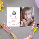Search for boys 1st birthday thank you cards Watercolor