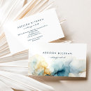 Search for navy blue and gold business cards Minimalist