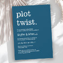Search for literary invitations Black and white