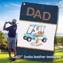Search for unique golf towels Best dad by par