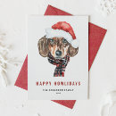 Search for doxie christmas cards Dog