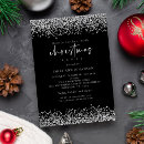 Search for silver party invitations Glitzy