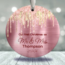 Search for roses christmas tree decorations Mr and mrs