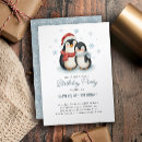 Search for penguin birthday invitations Animal