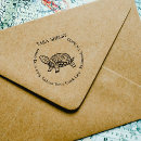 Search for turtle rubber stamps Return address