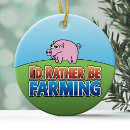 Search for piggy christmas tree decorations Farm