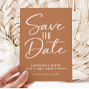 Search for boho wedding save the dates Rust