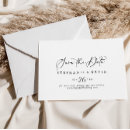 Search for horizontal save the dates Black and white