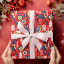 Search for woodland animal christmas wrapping paper Pattern