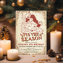 Search for santa claus birthday invitations Winter