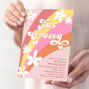 Search for two groovy invitations Daisies