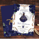 Search for dark blue birthday invitations Roses
