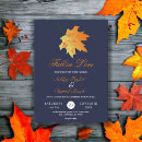 Search for elegant blue and orange wedding invitations Fall