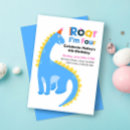 Search for roar birthday invitations Boy