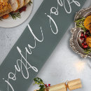 Search for christmas green table runners Festive