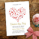 Search for elegant valentines day party invitations Watercolor