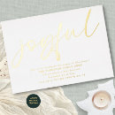 Search for silver and gold christmas invitations Modern