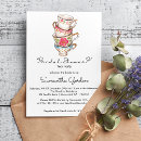 Search for bridal tea invitations Classy