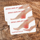 Search for foot care business cards Podiatrist