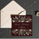 Search for dark christmas cards Floral
