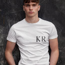Search for monogrammed tshirts Initials
