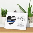 Search for law enforcement cards Thin blue line