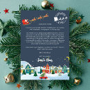 Search for letter from santa invitations North pole letter