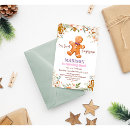 Search for gingerbread birthday invitations Oh snap