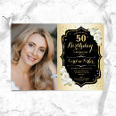 Search for glam birthday invitations Elegant