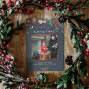 Search for dusty blue christmas cards Botanical