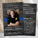 Search for police sympathy cards Thin blue line