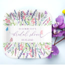 Search for lavender bridal shower plates Purple